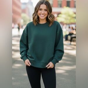 Lazypants Crewneck Sweatshirt Tracking Sweater